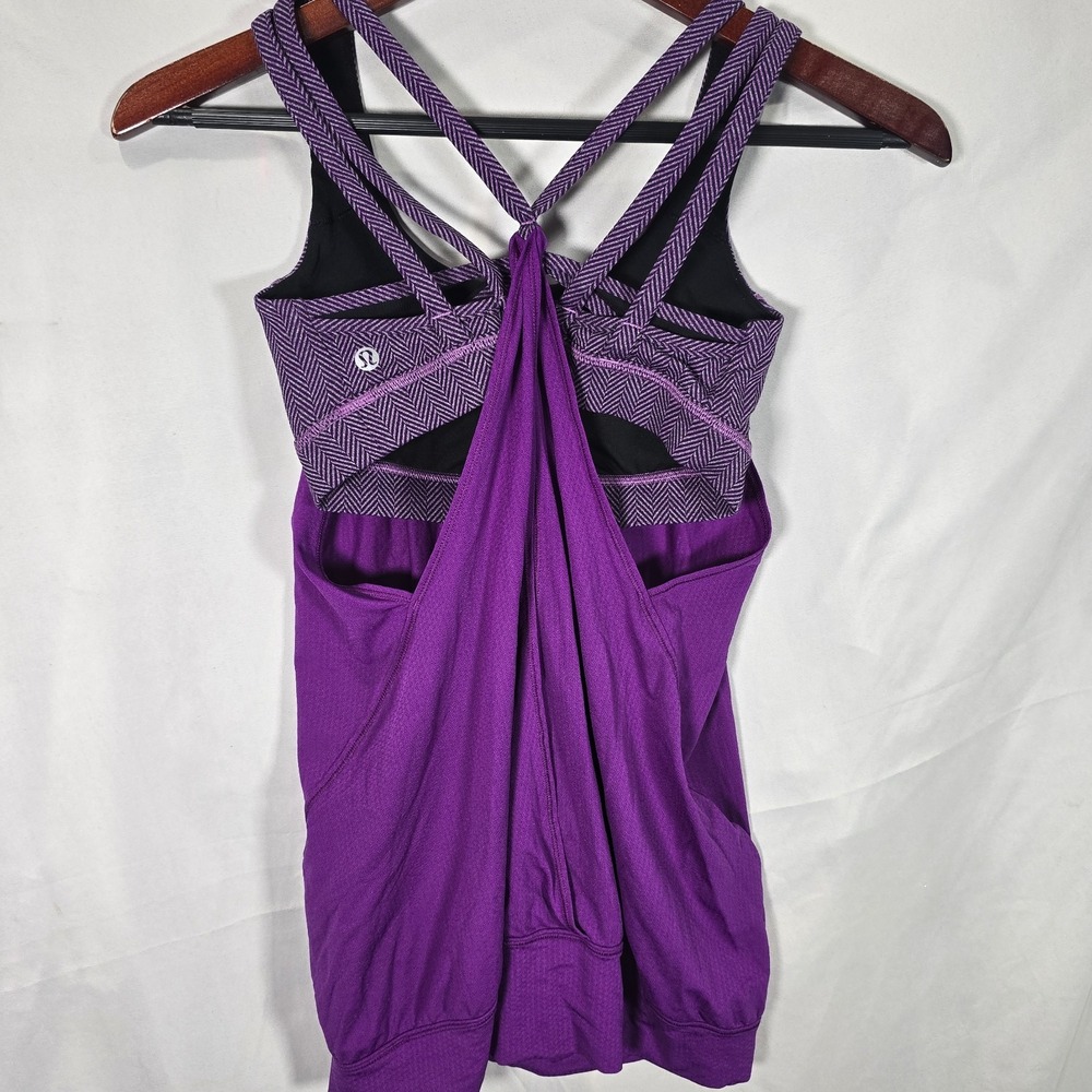 Lululemon Nouveau Limits Active Tank Top in Tender Violet Women's Size 4